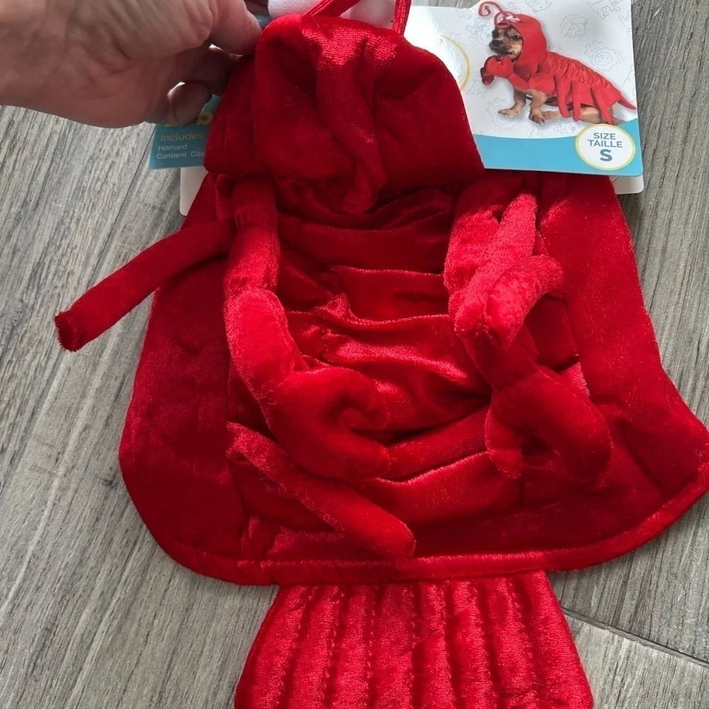 NWT Pet Krewe Red Lobster Dog Costume